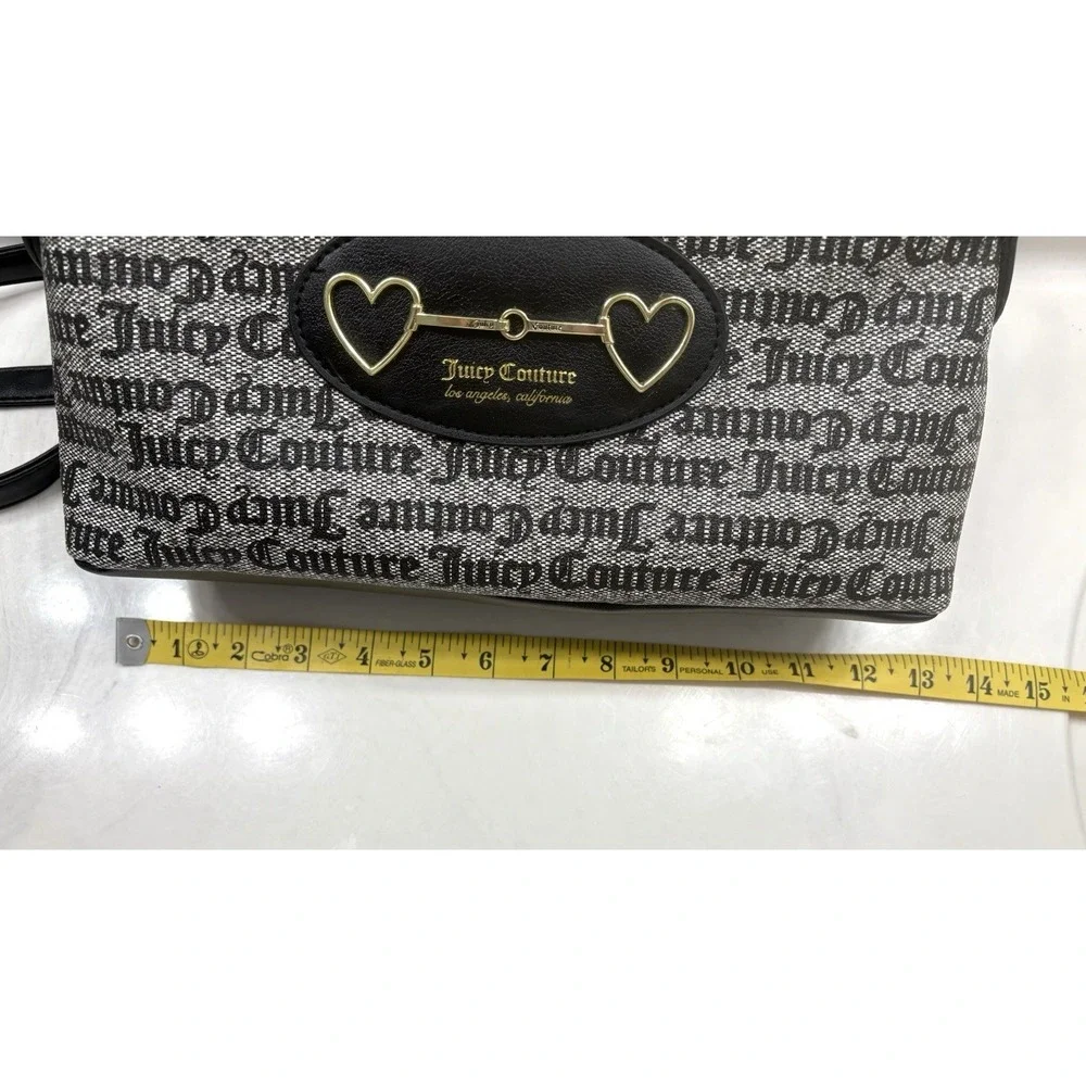 Juicy Couture Satchel‎ XBDY GOTHIC STATUS BLACK CRAZY FOR YOUR DOME